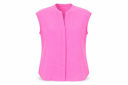Warehouse Pink Sleeveless Blouse - Size 12