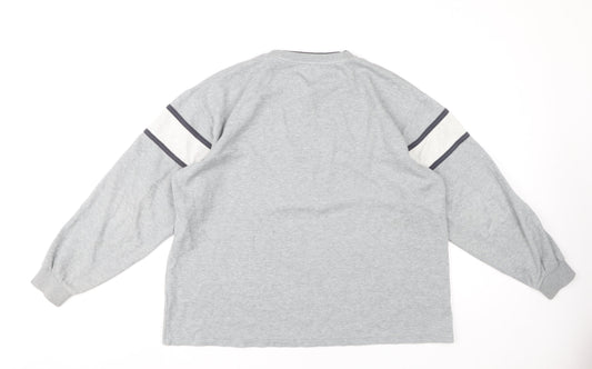 Mens UK Size M FILA Grey Pullover Sweatshirt