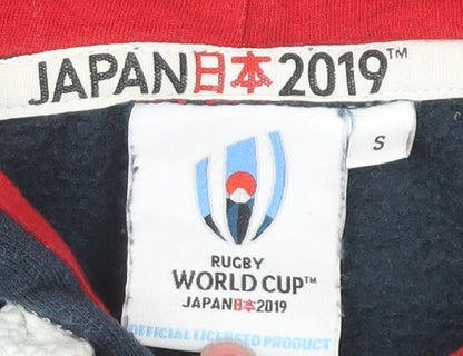 Boys Blue Rugby World Cup Hoodie, Size S, Pullover Hooded