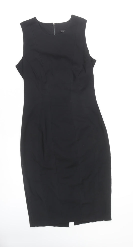 Warehouse Women's Black Sheath Dress Size 10