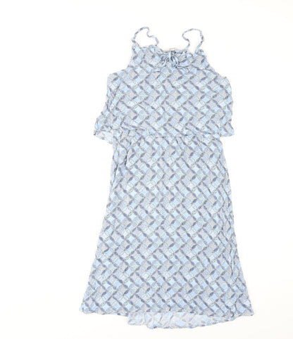 Dickins & Jones Women's Blue Dress M Viscose