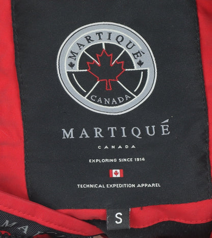Mens UK Size S Martique Red Puffer Jacket