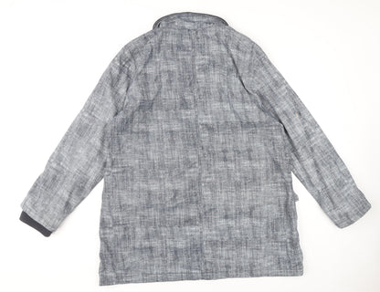 Womens UK Size 18 Klass Blue Overcoat