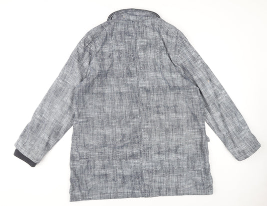 Klass Women's Blue Long Sleeve Coat Size 18