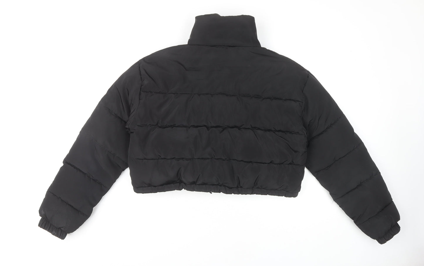 Womens UK Size S Rising Black Puffer Jacket