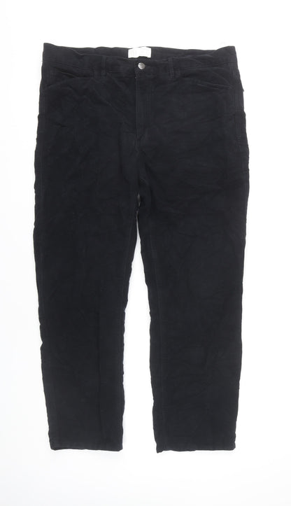 Marks and Spencer Men's Black Trousers, Size 38