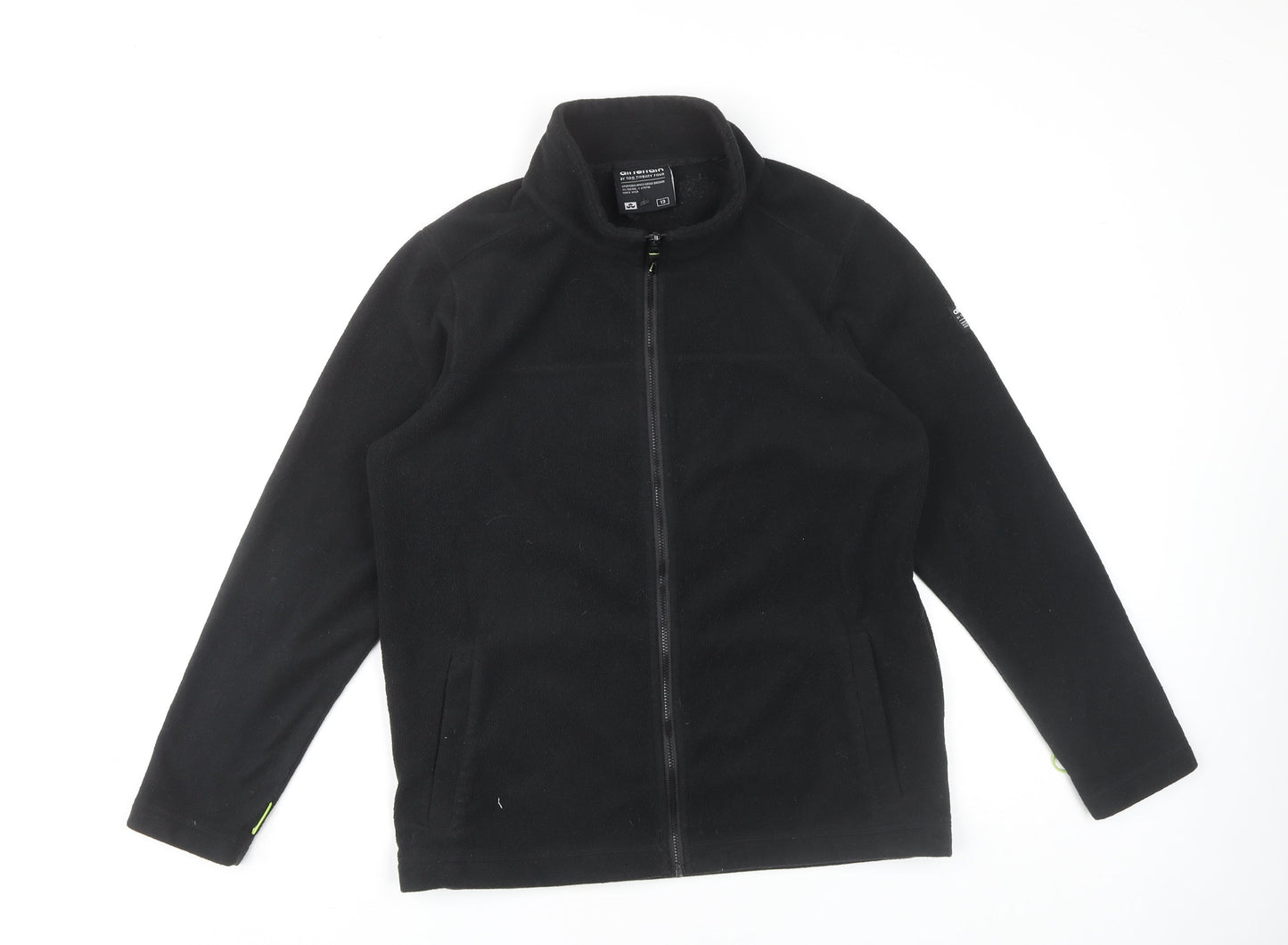 All Terrain Boys Black Fleece Jacket, Size 13, Winter Essential