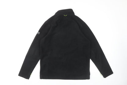 All Terrain Boys Black Fleece Jacket, Size 13, Winter Essential