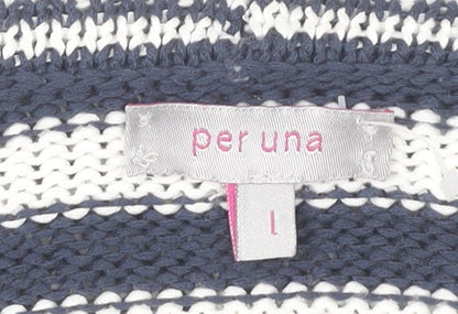 Womens UK Size L Per Una Multicoloured Cardigan Jumper