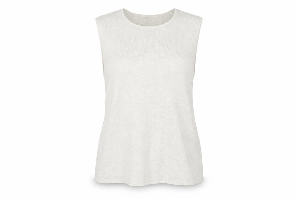 Womens UK Size M Hawkshead Beige  Tank