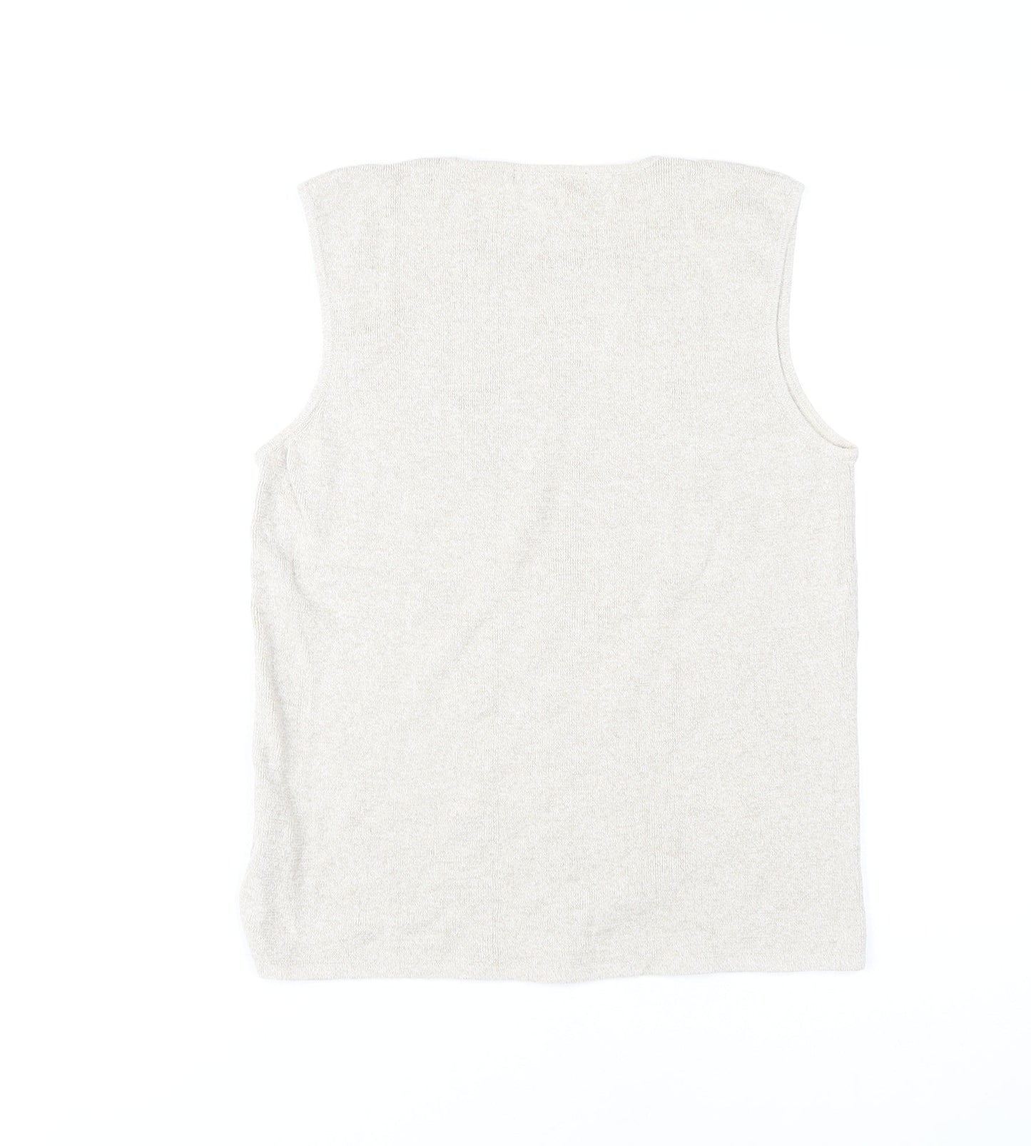 Womens UK Size M Hawkshead Beige  Tank