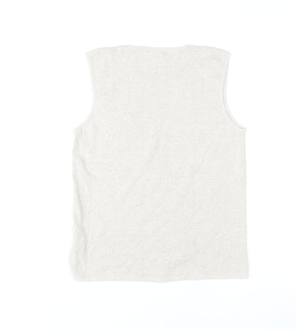 Womens UK Size M Hawkshead Beige  Tank