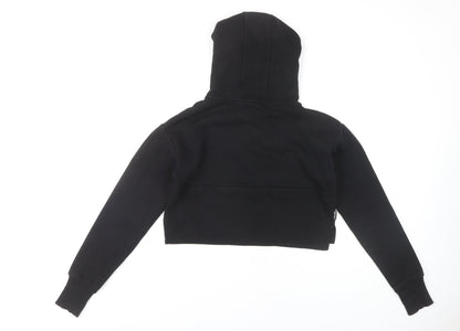 Gym King Women's Black Hoodie Size 10 with Logo