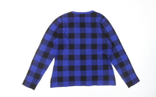 Womens UK Size L Max Studio Blue Pullover Jumper