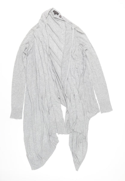 Womens UK Size 10 Ted Baker Grey Cardigan Jumper