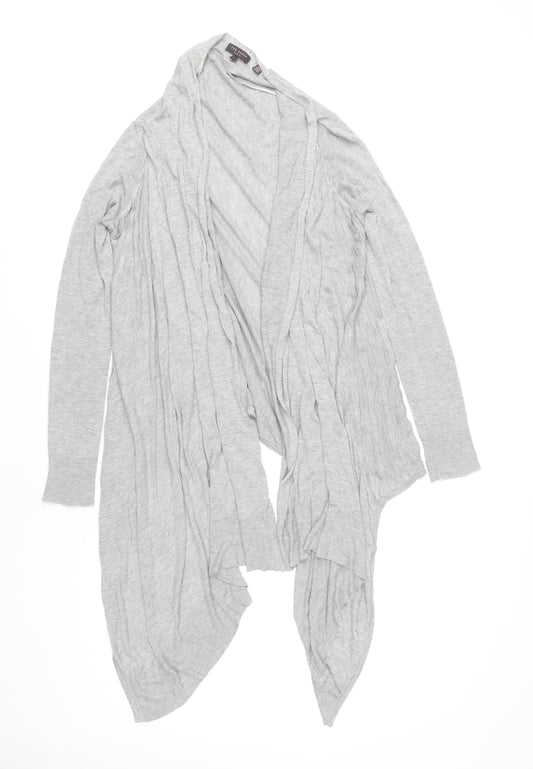 Womens UK Size 10 Ted Baker Grey Cardigan Jumper
