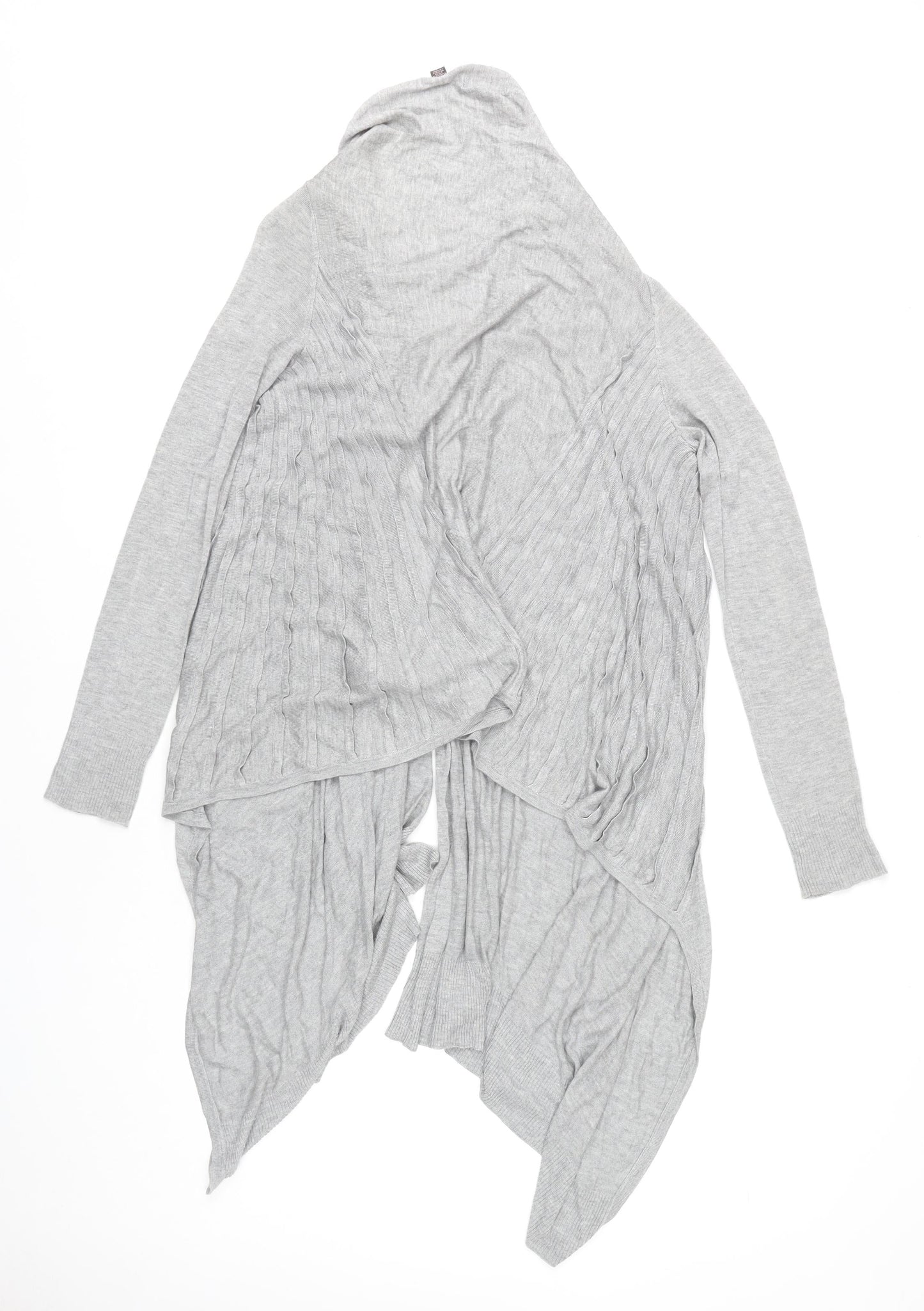 Womens UK Size 10 Ted Baker Grey Cardigan Jumper