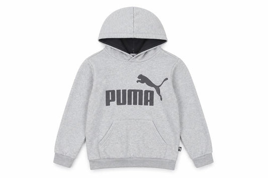 Puma Boys Grey Hoodie, 7-8 Years, Pullover, Hooded