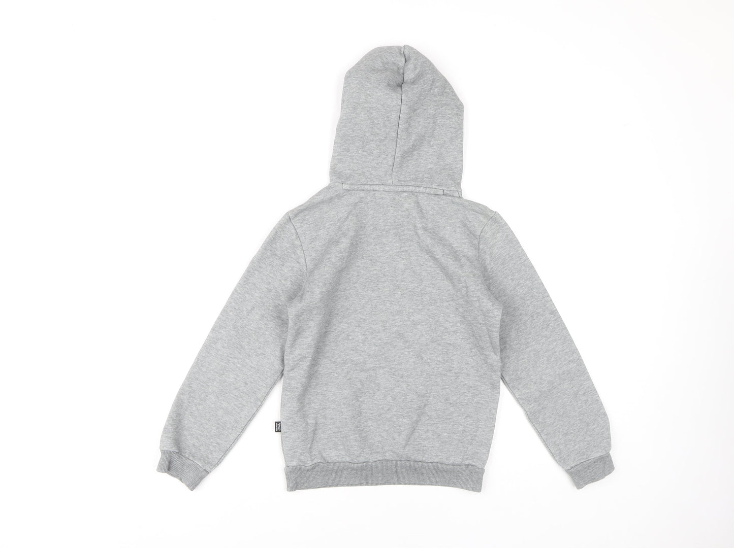 Puma Boys Grey Hoodie, 7-8 Years, Pullover, Hooded