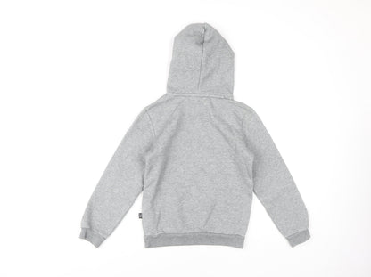 Puma Boys Grey Hoodie, 7-8 Years, Pullover, Hooded