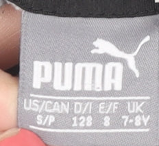 Puma Boys Grey Hoodie, 7-8 Years, Pullover, Hooded