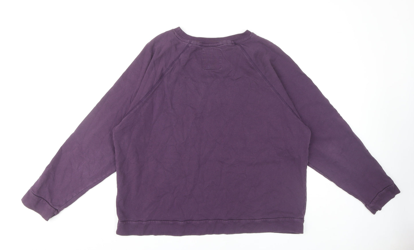 Asquith Women's Purple XL Pullover Sweatshirt, Cotton