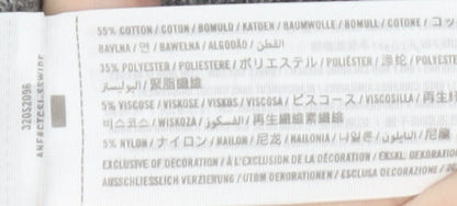 Hollister Men's Grey Cable-Knit Pullover Jumper S