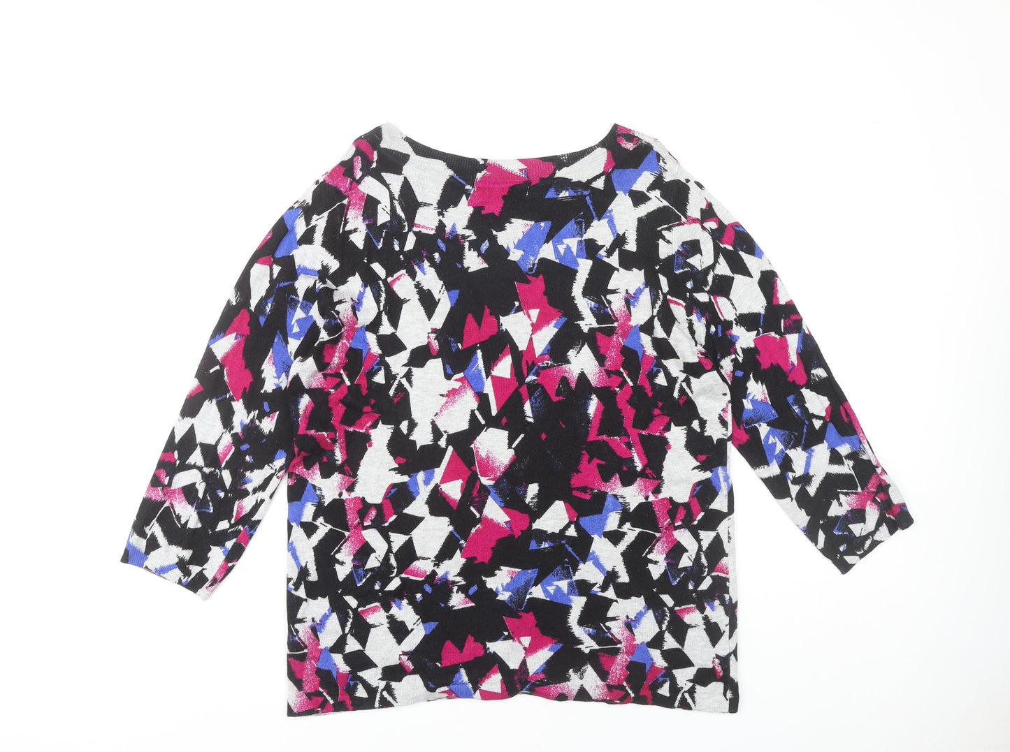Womens UK Size 16 Marks and Spencer Multicoloured Pullover Jumper