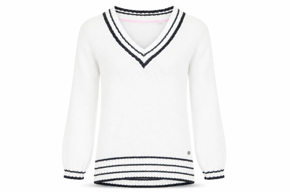 Womens UK Size 6 Jack Wills White Pullover Jumper