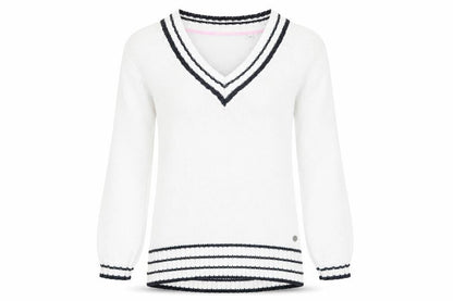 Womens UK Size 6 Jack Wills White Pullover Jumper