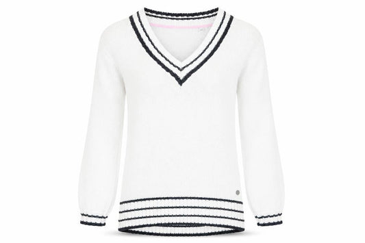 Womens UK Size 6 Jack Wills White Pullover Jumper