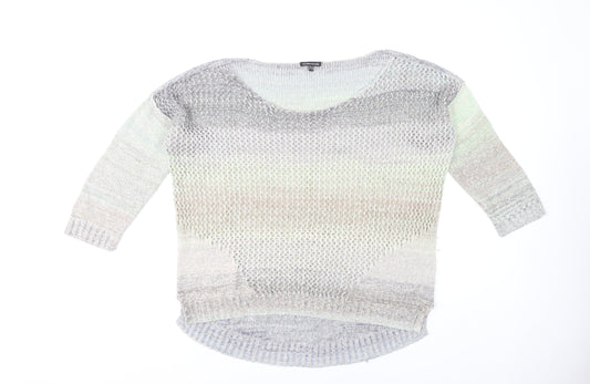 Womens UK Size 12 Warehouse Multicoloured Pullover Jumper