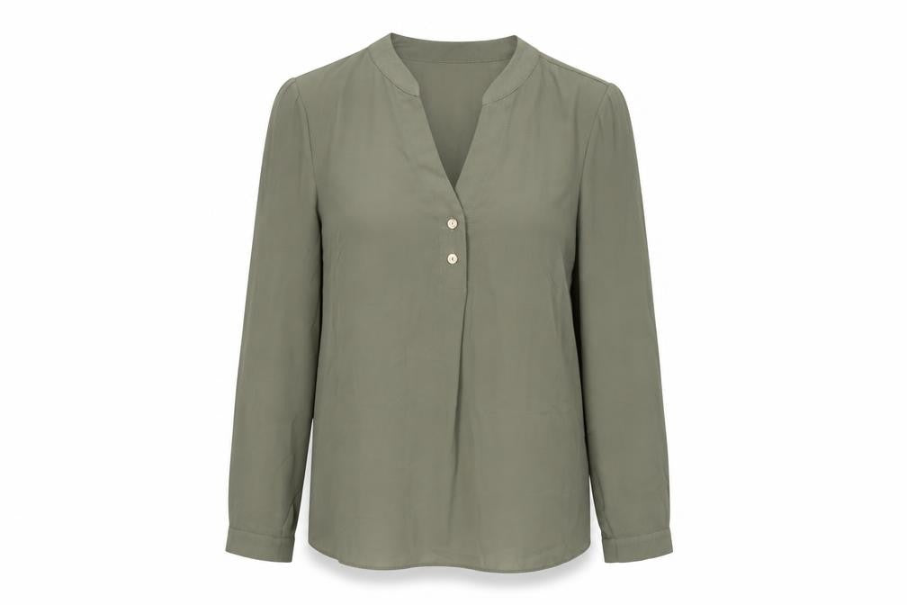 Womens UK Size 10 Roman Green  Blouse