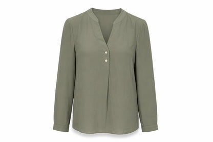 Womens UK Size 10 Roman Green  Blouse