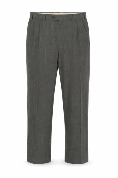 Mens UK Size L Marks and Spencer   Olive Trousers