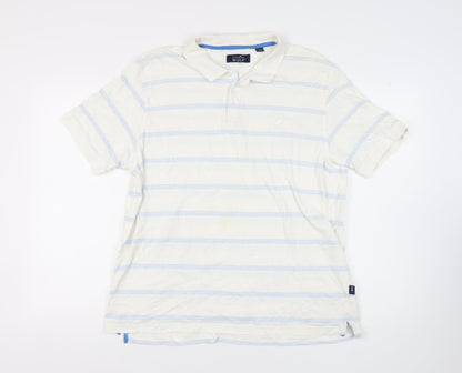 Stone Bay Men's White XL Polo Shirt for Golf