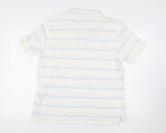 Stone Bay Men's White XL Polo Shirt for Golf