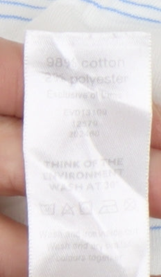 Stone Bay Men's White XL Polo Shirt for Golf