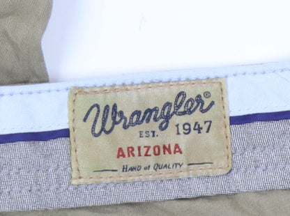 Wrangler Beige Chino Trousers - Men's W42 L34 Stretch