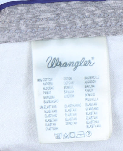 Wrangler Beige Chino Trousers - Men's W42 L34 Stretch