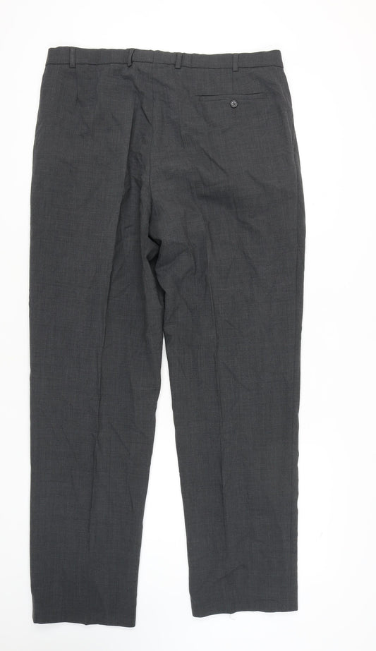 Marks and Spencer Men's Grey Dress Pants 38 in