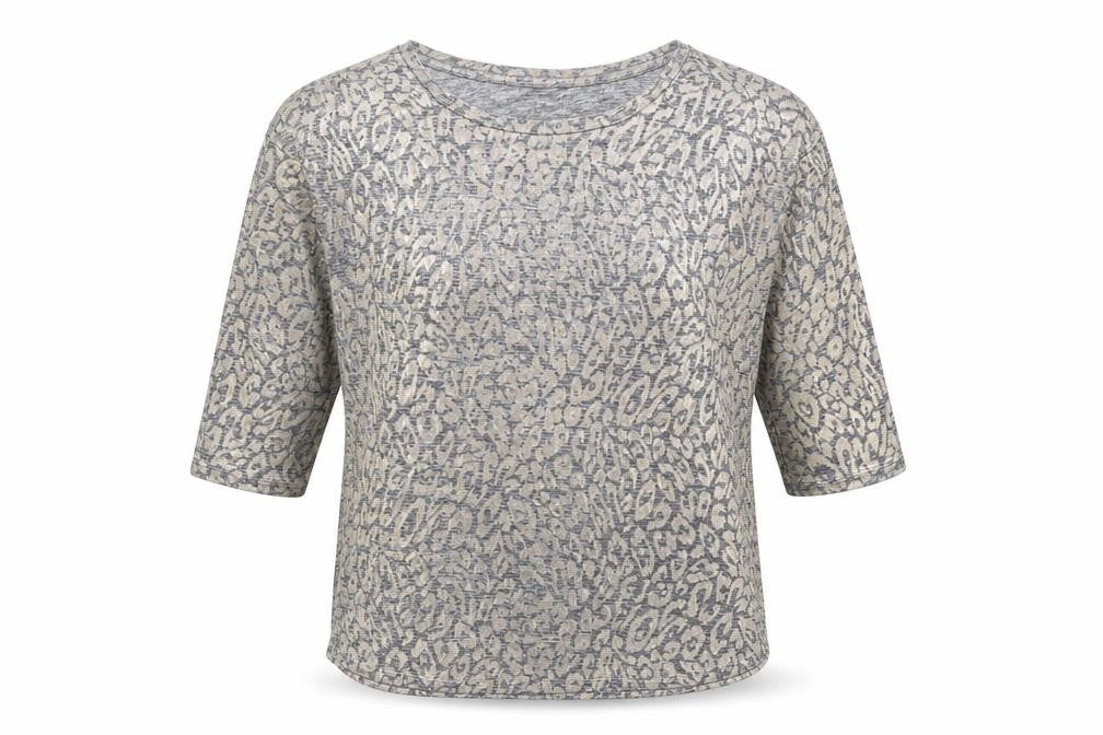 Womens UK Size 12 NEXT Grey Basic Blouse