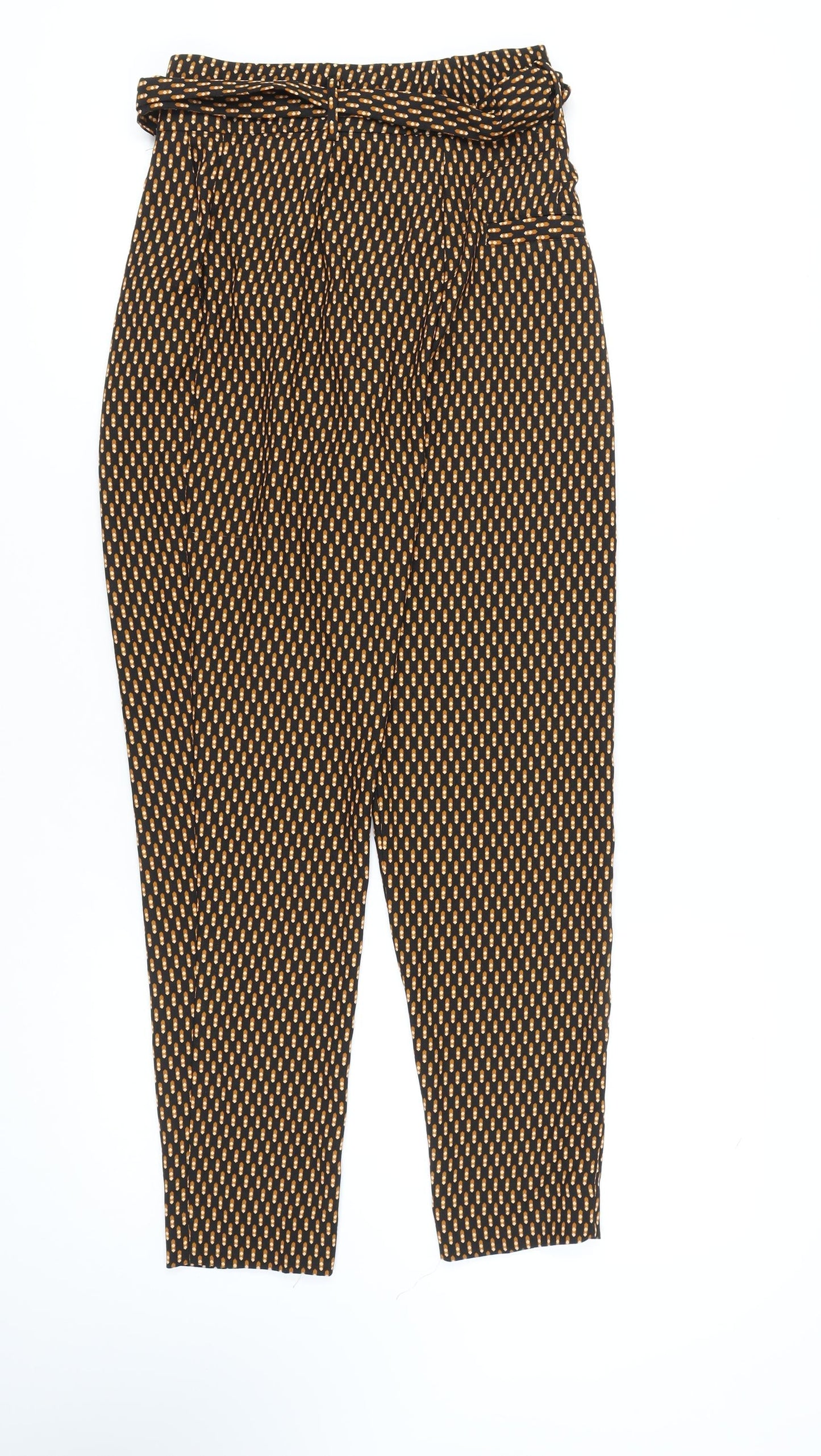Womens UK Size 8 MNG Relaxed Fit  Multicoloured Trousers