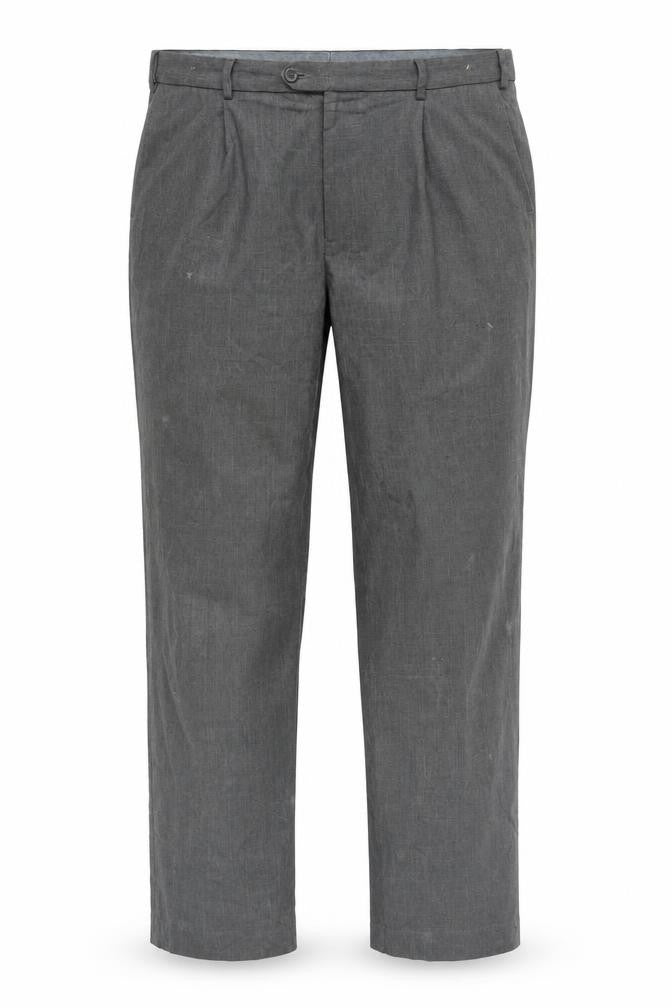 Mens UK Size 40 Marks and Spencer Regular Fit Casual Workwear Grey Trousers