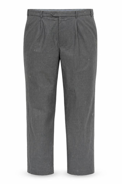 Mens UK Size 40 Marks and Spencer Regular Fit Casual Workwear Grey Trousers