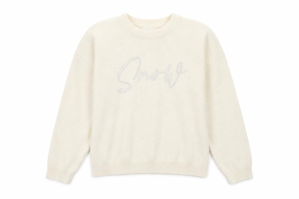Womens UK Size M Marks and Spencer Ivory Pullover Jumper