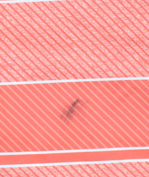 Ben Hogan Men’s XL Orange Striped Polo Shirt