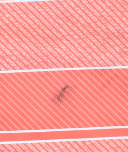 Ben Hogan Men’s XL Orange Striped Polo Shirt