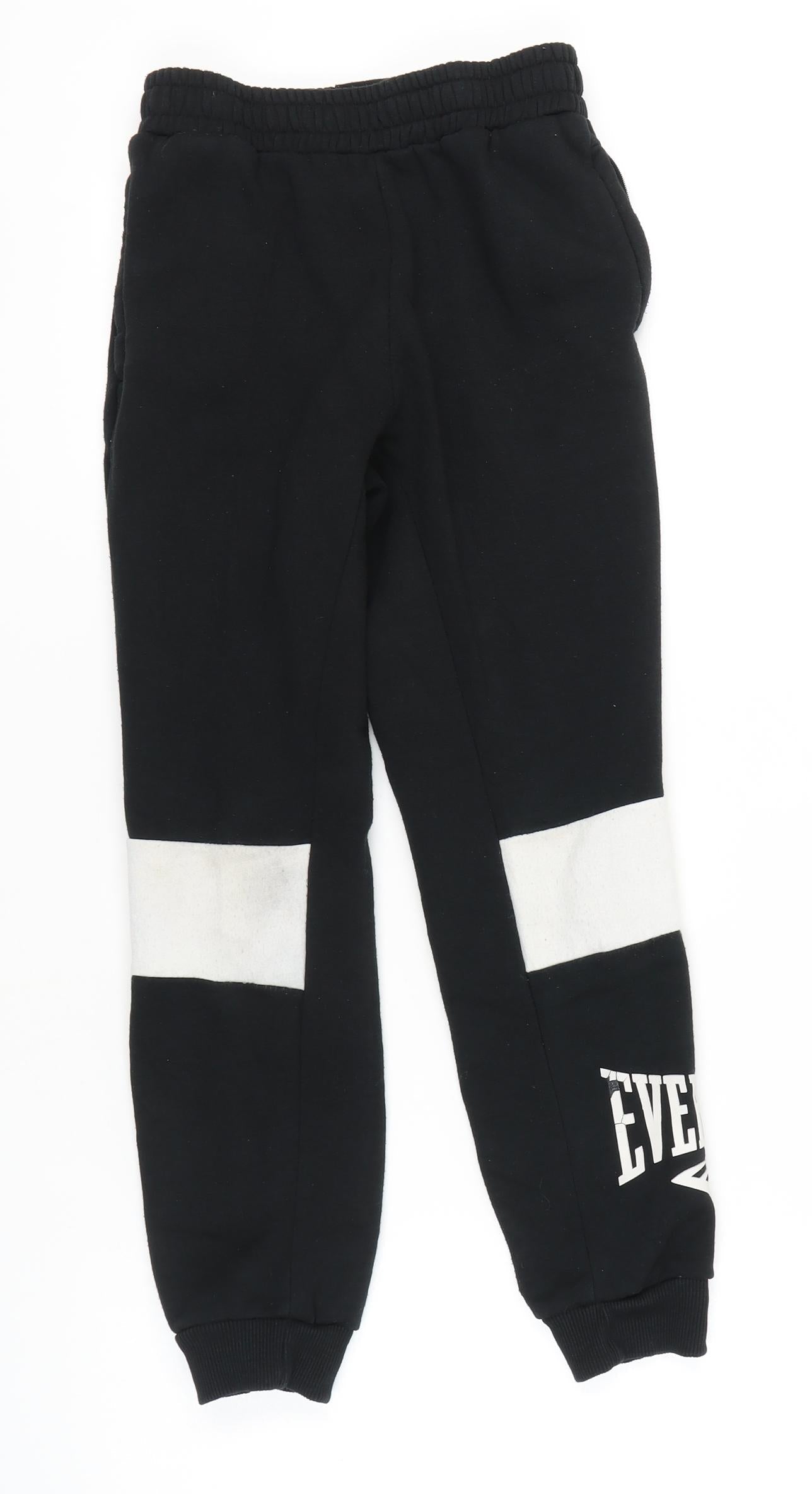 Everlast Boys Black Jogger Trousers - Size 9-10 Years