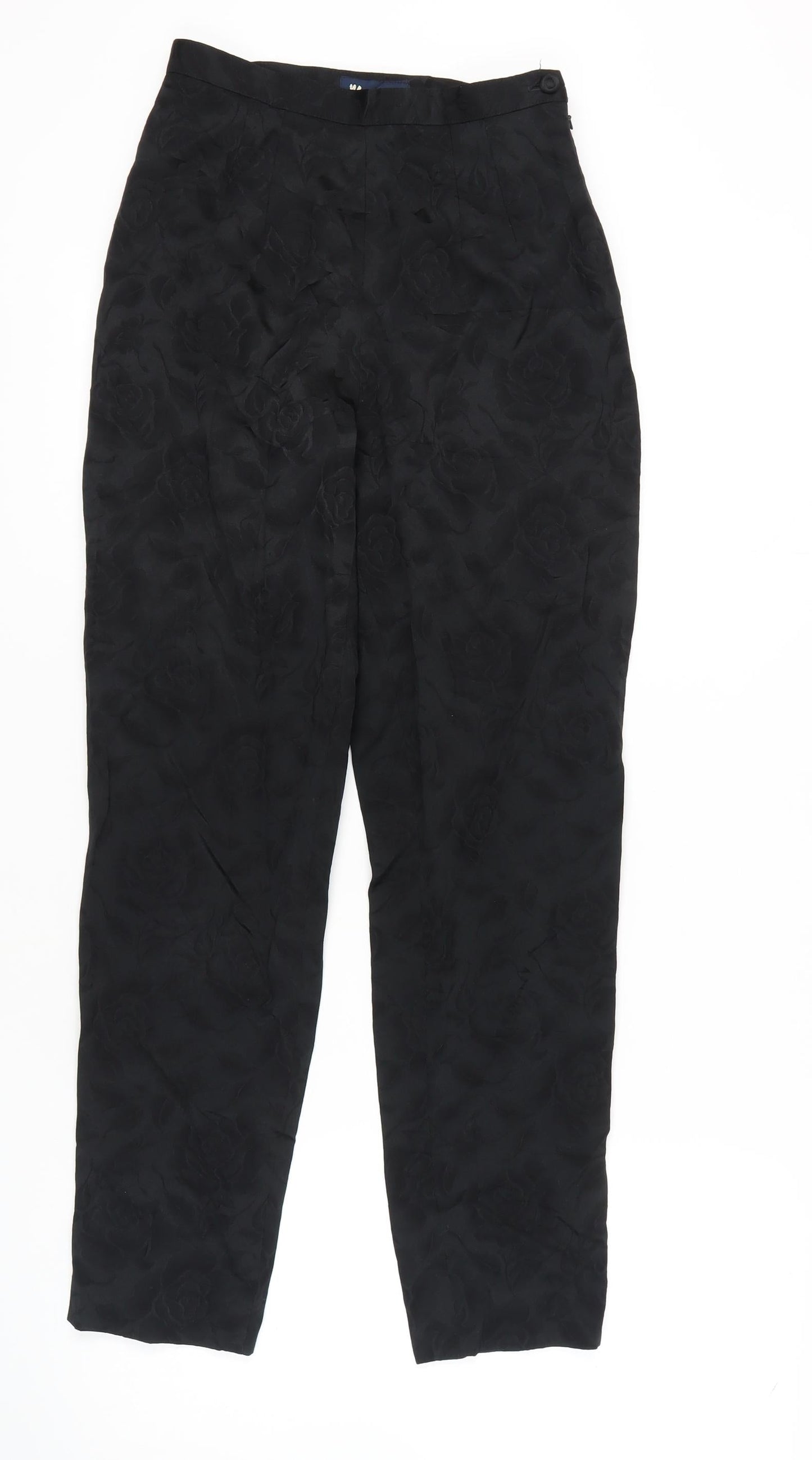 Womens UK Size 10 Monsoon   Black Trousers